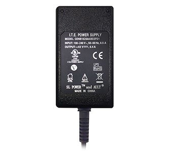 A close-up of a power supply Description automatically generated